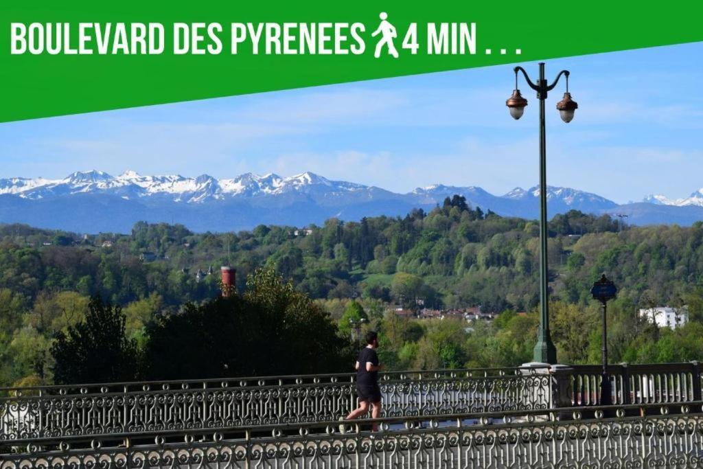 Le Gambetta T2 Cosy Hypercentre Wifi Fibre Avec Parking Apartment Pau Bagian luar foto