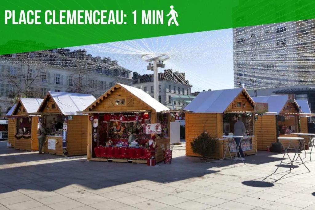 Le Gambetta T2 Cosy Hypercentre Wifi Fibre Avec Parking Apartment Pau Bagian luar foto