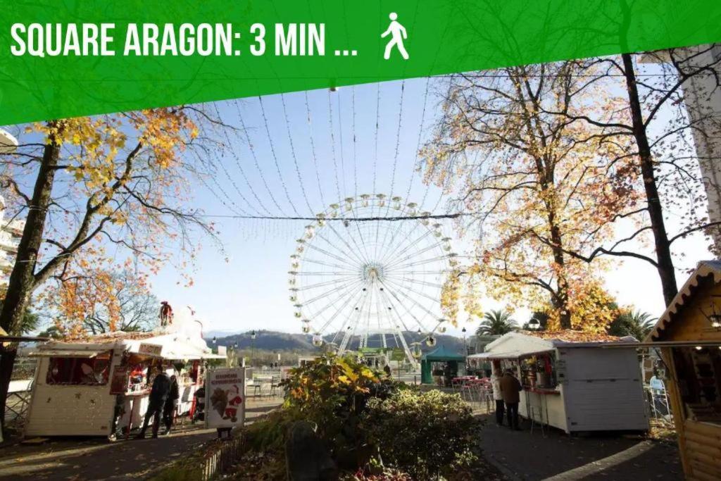 Le Gambetta T2 Cosy Hypercentre Wifi Fibre Avec Parking Apartment Pau Bagian luar foto