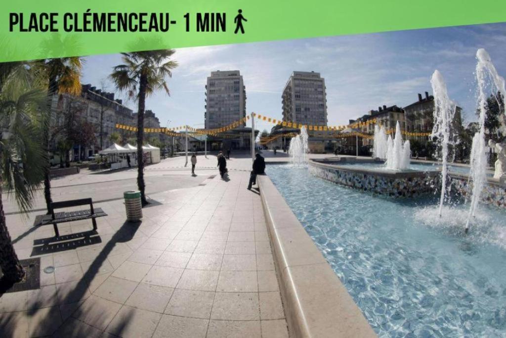 Le Gambetta T2 Cosy Hypercentre Wifi Fibre Avec Parking Apartment Pau Bagian luar foto